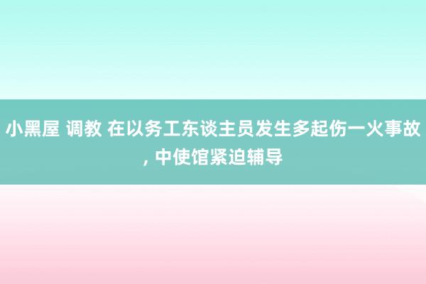小黑屋 调教 在以务工东谈主员发生多起伤一火事故, 中使馆紧迫辅导